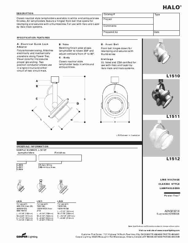 Cooper Lighting Work Light L1510-page_pdf